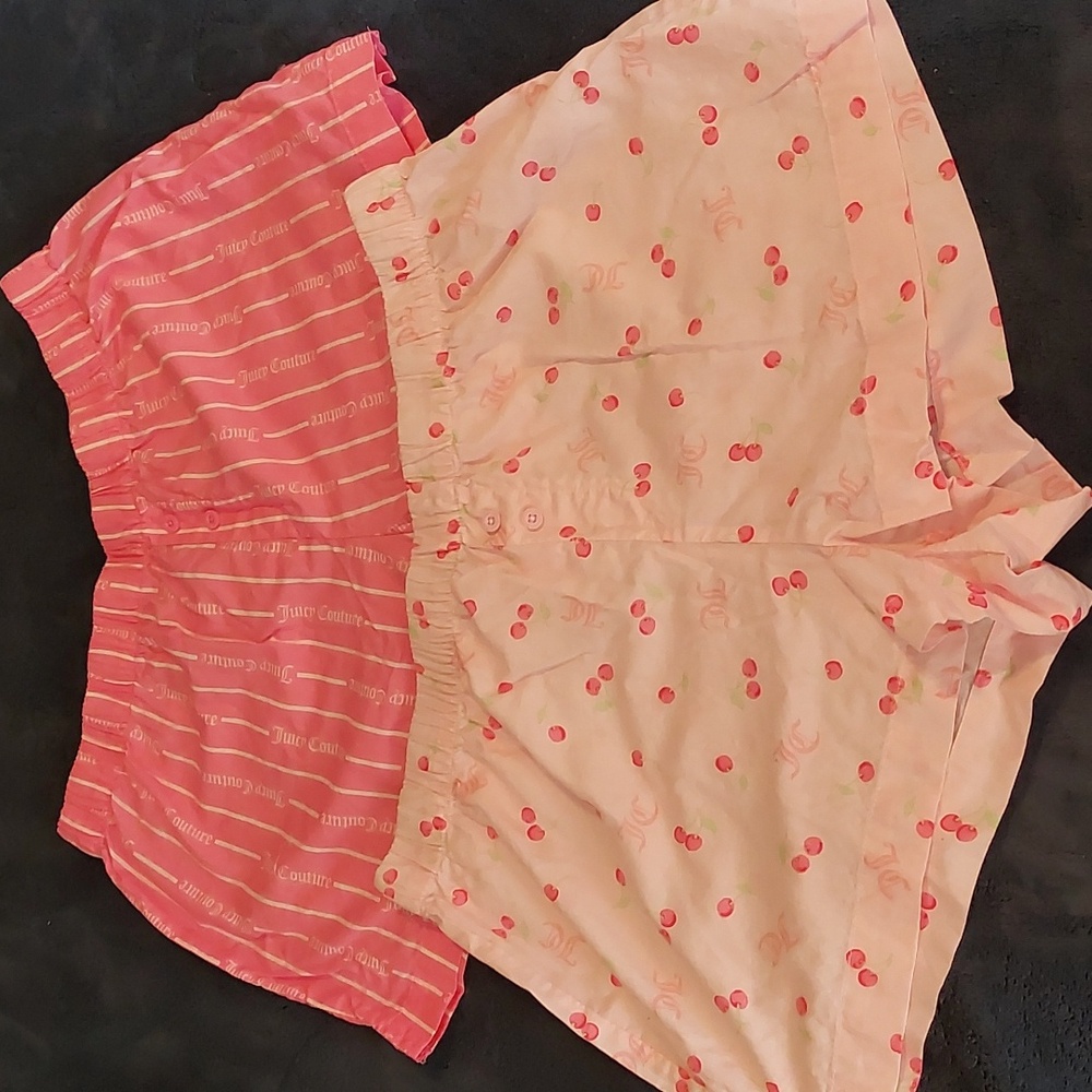 Juicy Couture Pink Cherry Sleep Shorts